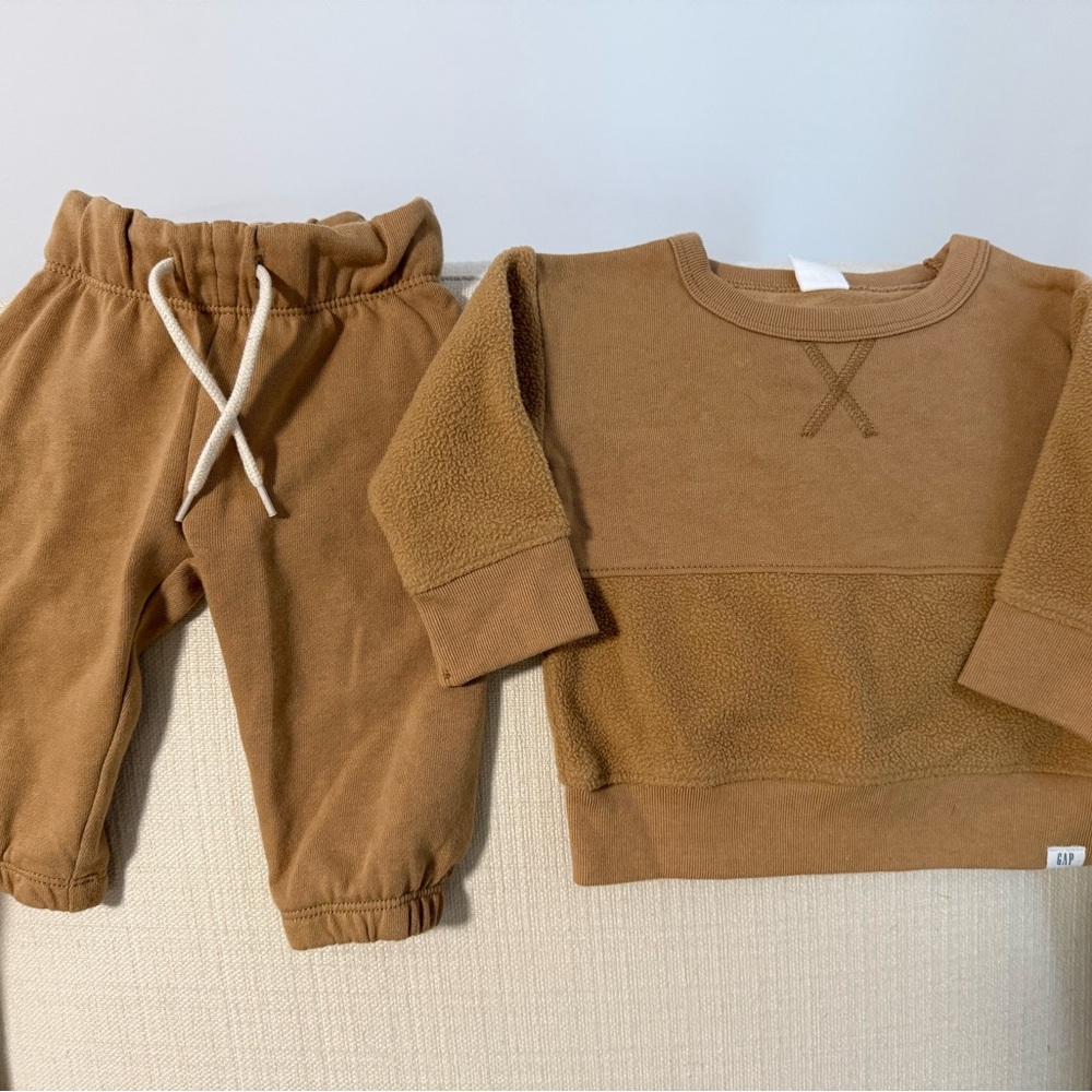 GAP Baby Cozy Sweatshirt Set